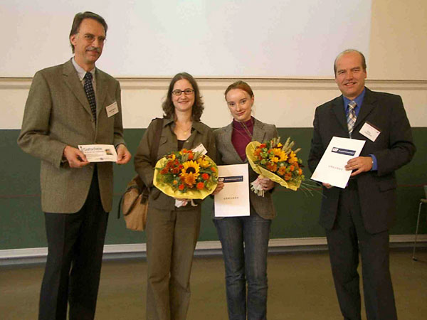 Gruppenbild mit der GNP-Förderpreisträgerin 2005